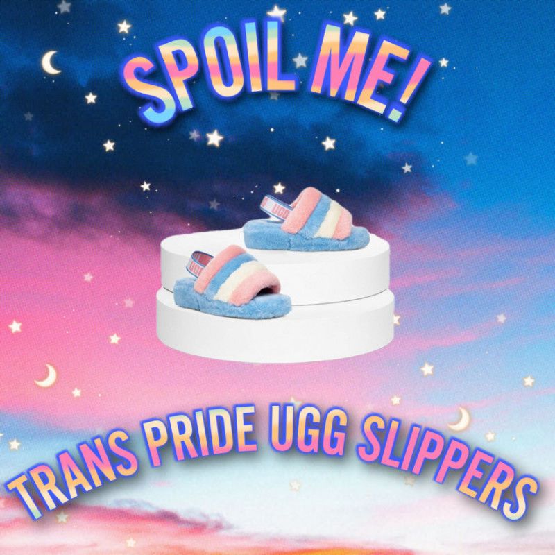 Spoil Me! Trans Pride Uggs