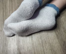 Worn Fuzzy Socks