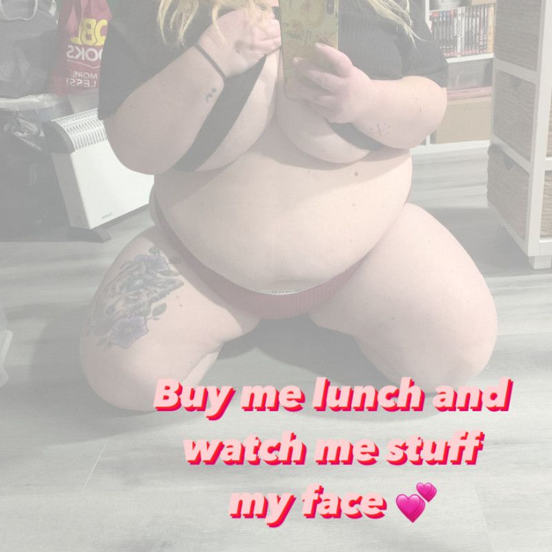 Buy me lunch and watch me stuff!!