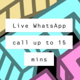 Live Phone Call up to 15 min