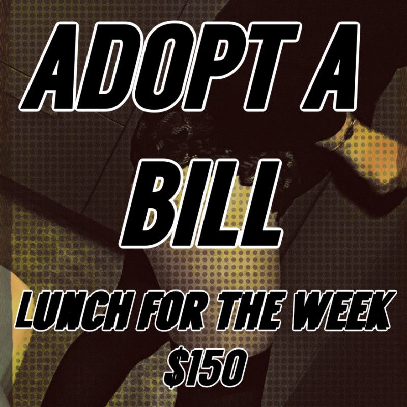 Adopt A Bill  My Lunch for the Week 150