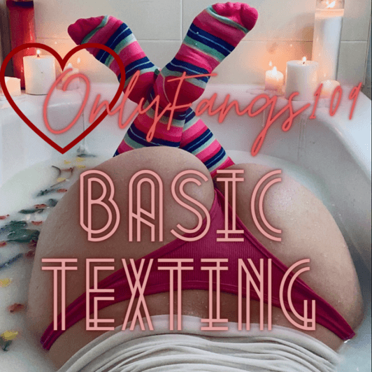 Basic Texting Packing 1 Month