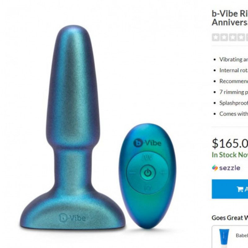 Buy me a rimming butt plug!!