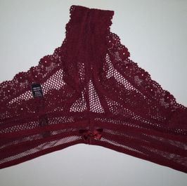 Maroon VS panties