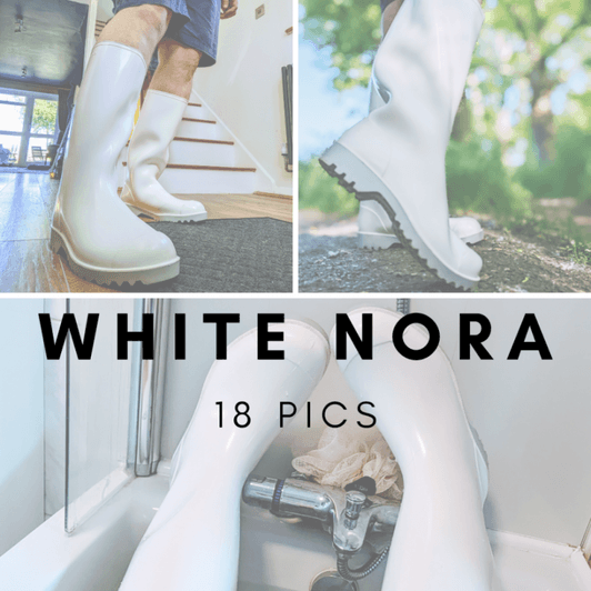 WHITE NORA PHOTOSET 18 PICS