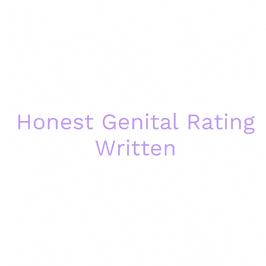 Honest Genital Rating