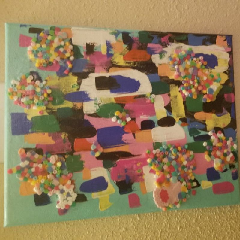 Melted Kandi Abstract