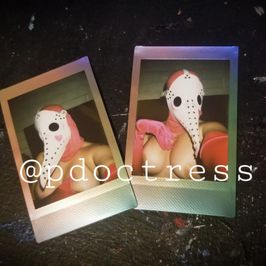 Plague Doctress Polaroids