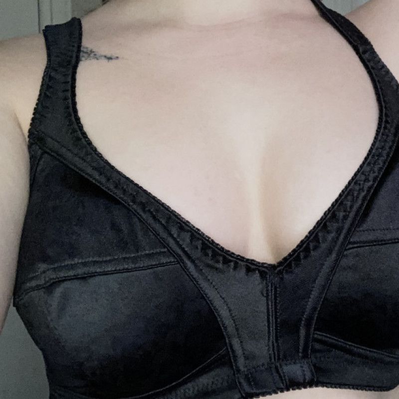 Black bra