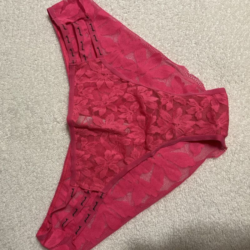 Pink lace VS panties