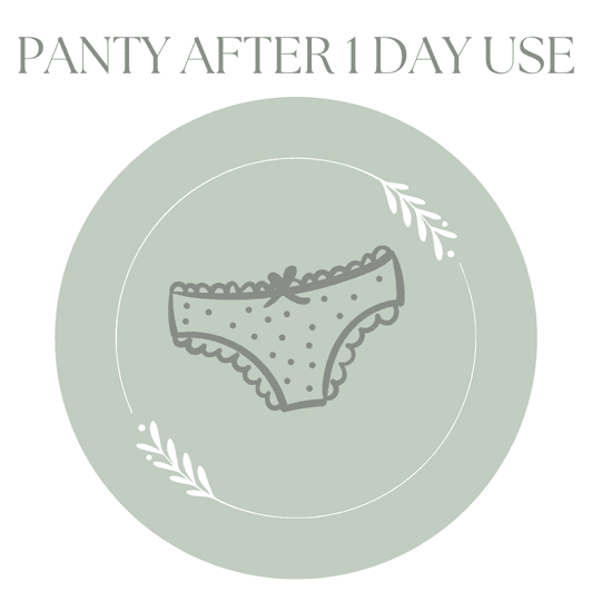 Panty After 1 Day Use