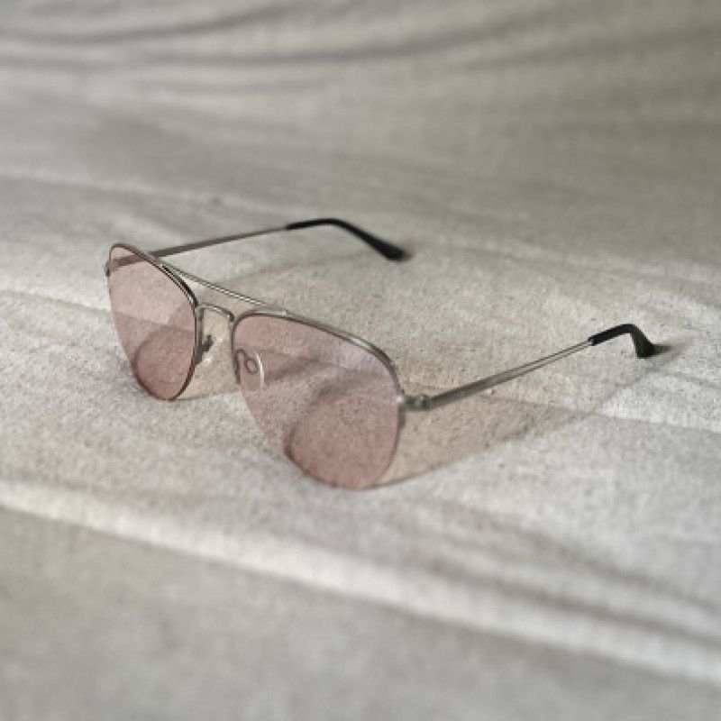 Pink Aviator Sunglasses