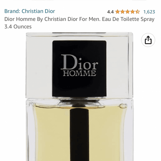 Dior Homme by Christian Dior EDT spray