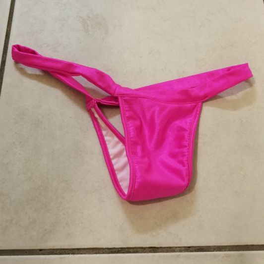 Hot Pink Stripper Panty