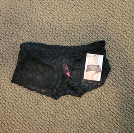 Black Lace Boyshort