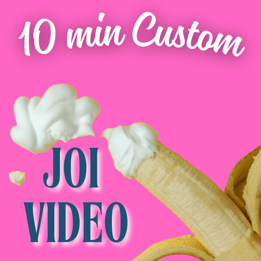 10 Minute Custom Blowjob JOI