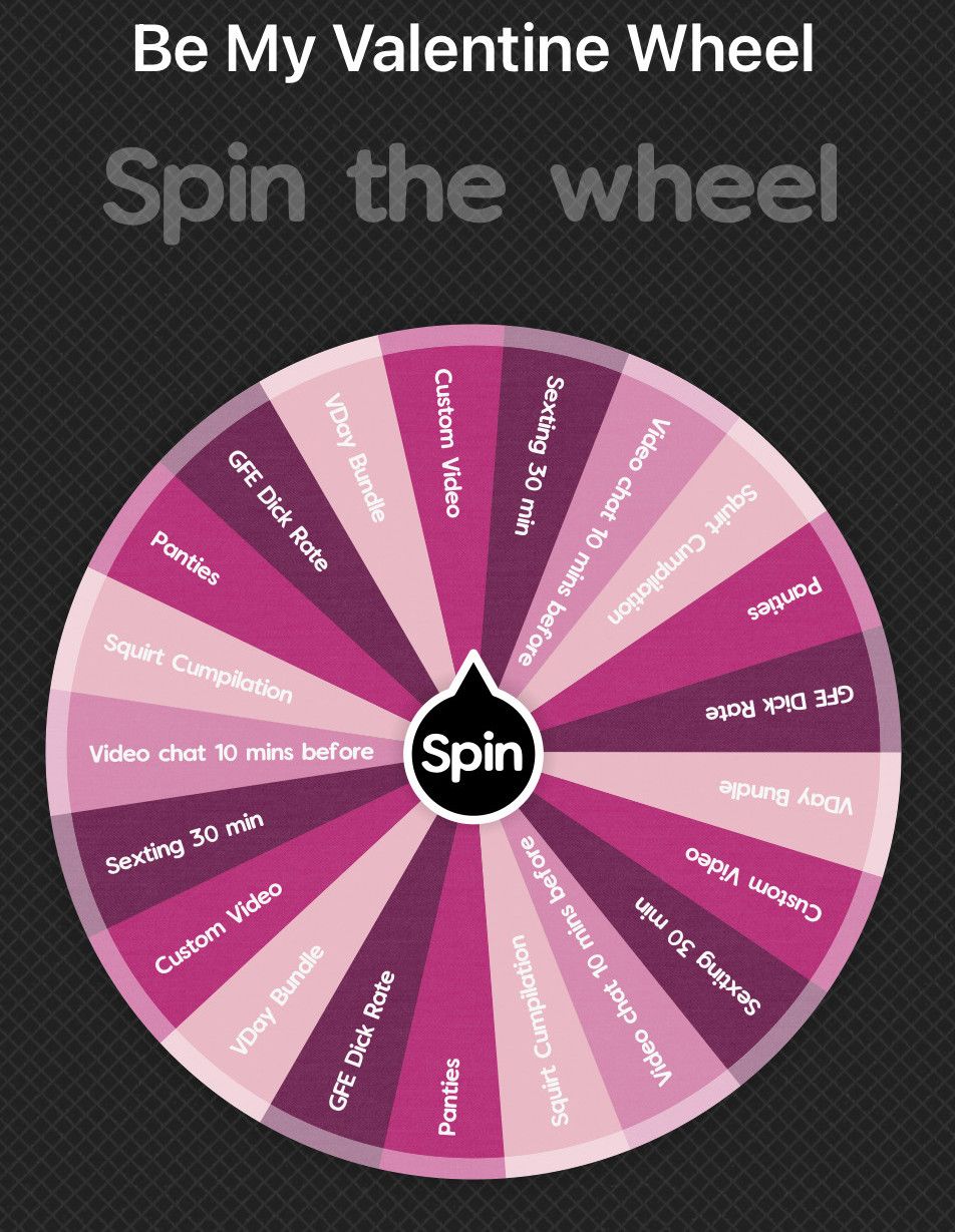 Spin My Valentine Wheel!