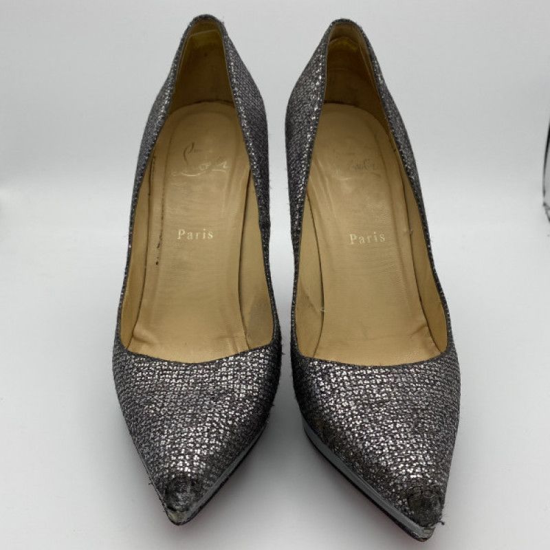 Sparkly Louboutin pumps