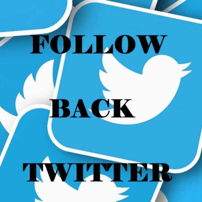 Follow back Twitter