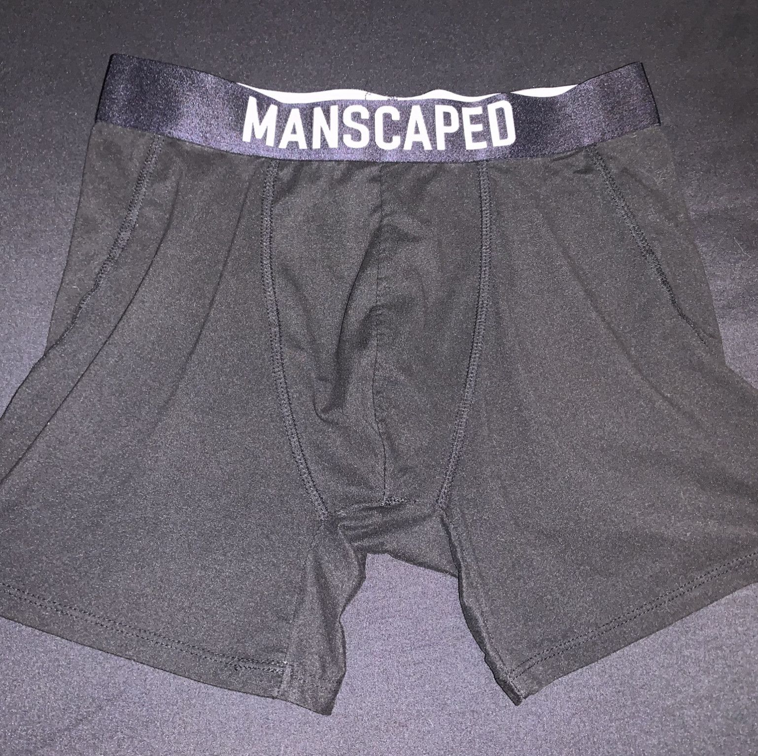 All Black Manscaped Boxer Briefs