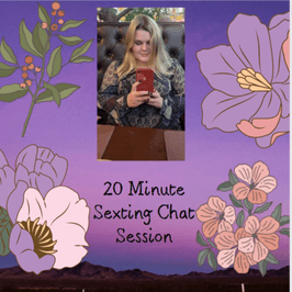 20 Minute Sexting Chat Session