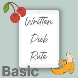 Personal Written Dick Rating BASIC