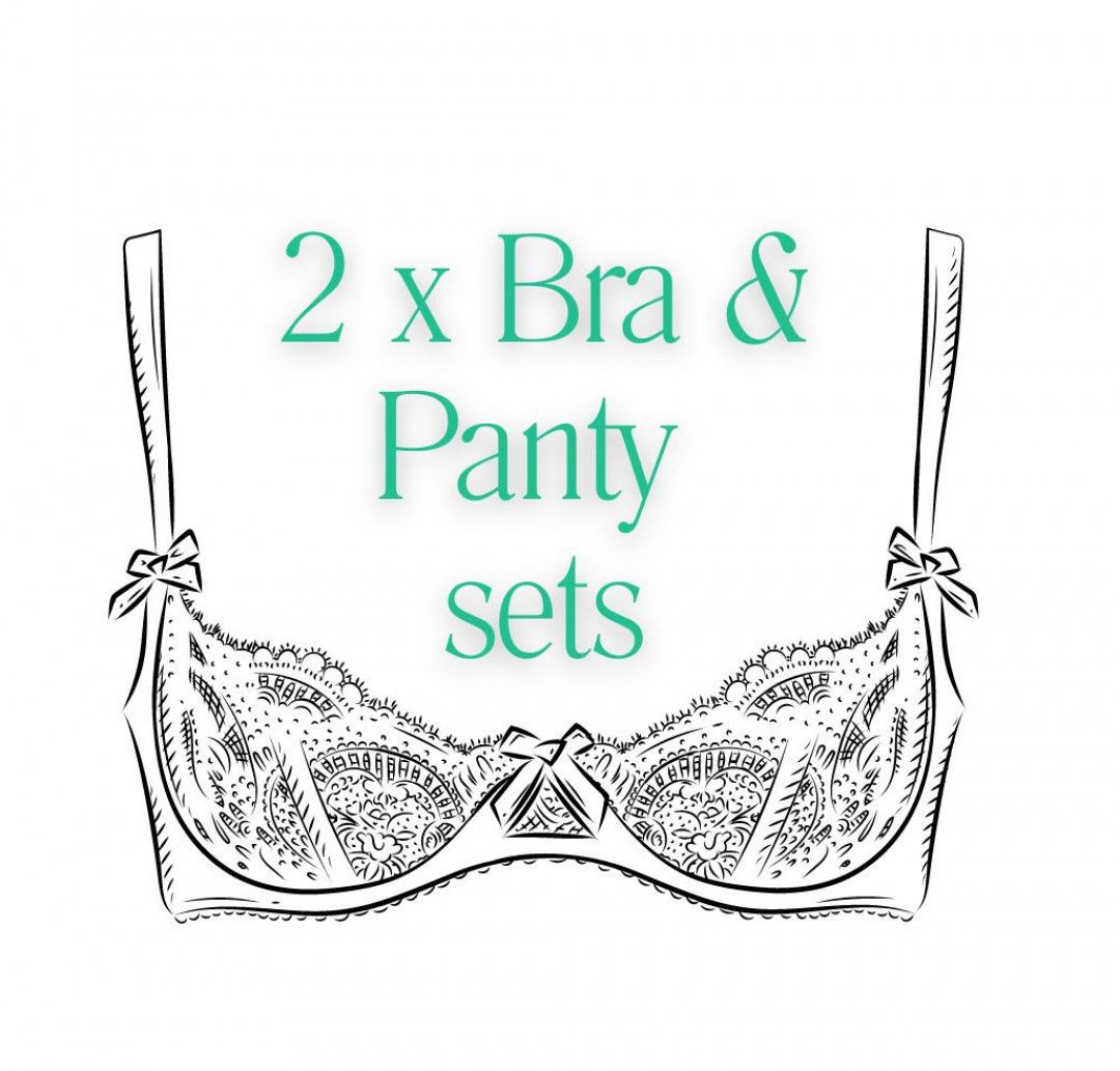 2 x Bra and Panty Sets