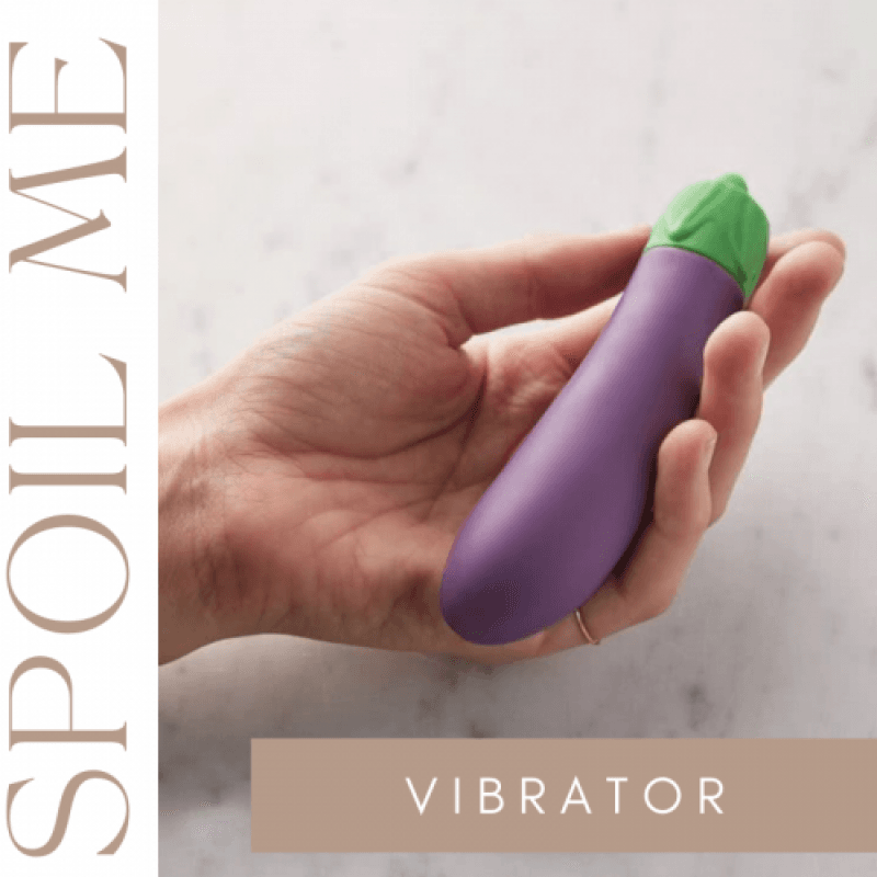 Spoil Me: Eggplant Vibrator