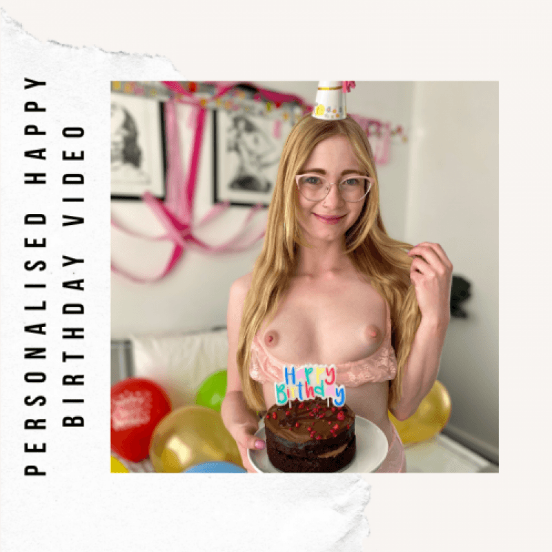 Personalised Happy Birthday Video