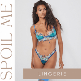 Spoil Me: Blue Lingerie