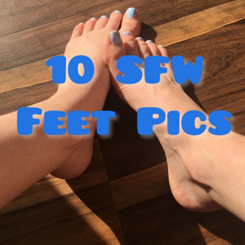 10 Beautiful SFW Feet Pics