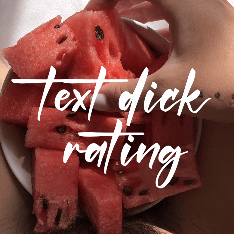 Text dick rating