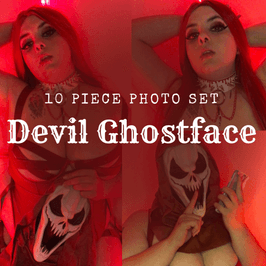 Devil Ghostface Lewd Photoset