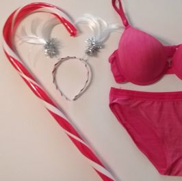 Candy Cane Fantasy Costume Set