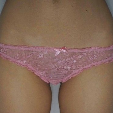 Pink Lace Panties