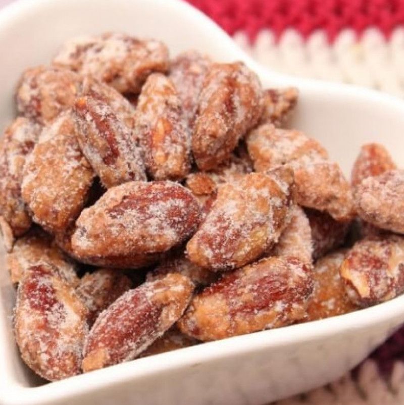 Honey Glazed Roasted Almonds