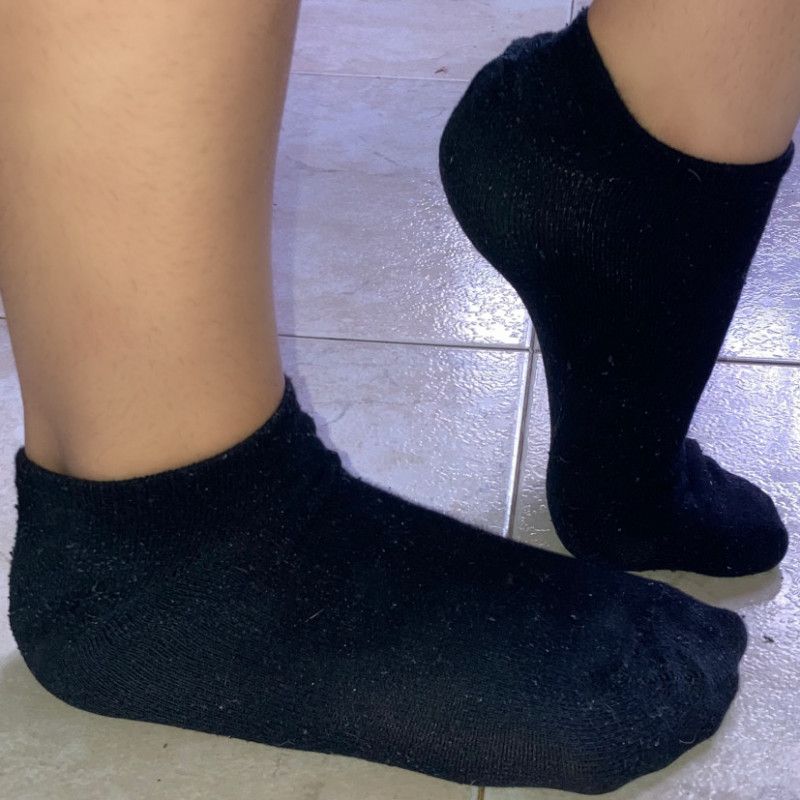 BLACK GYM SOCKS