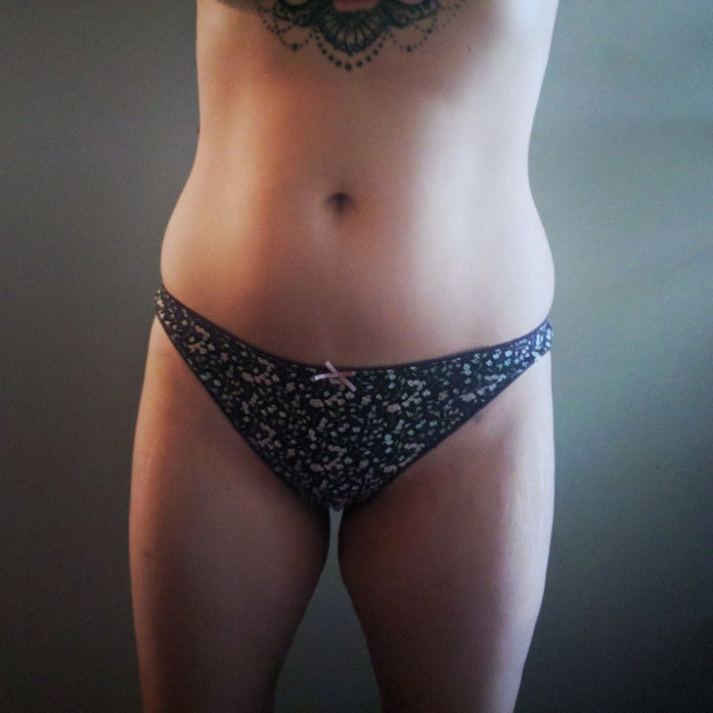 Purple Flower Panties