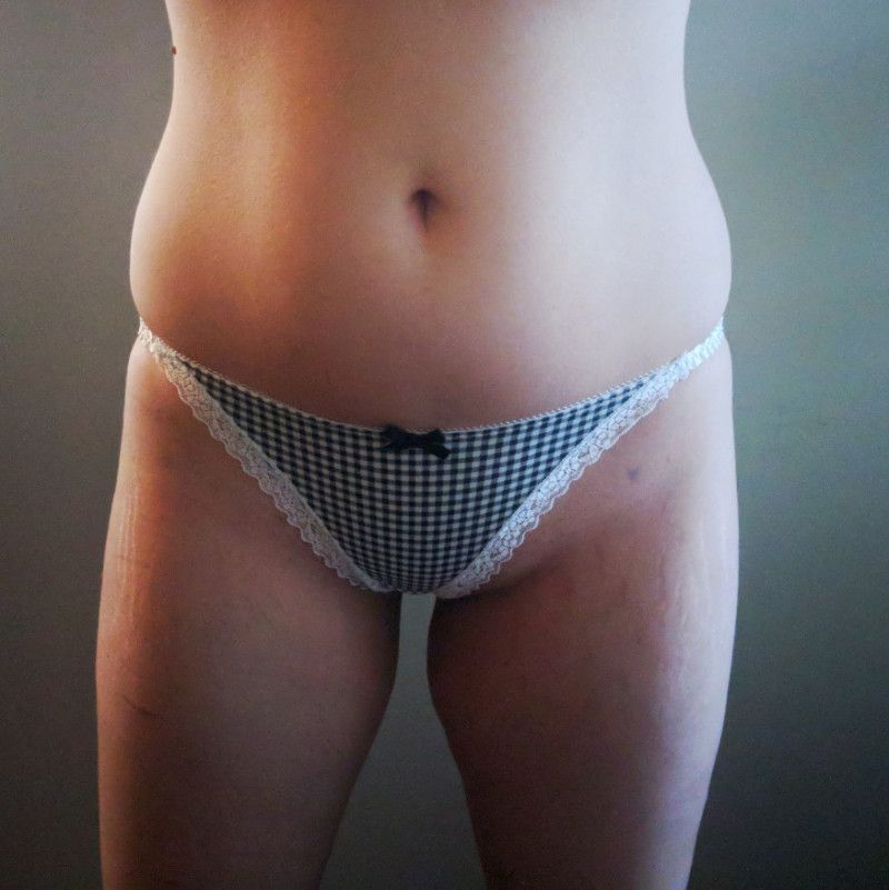 Lacy Plaid Thong