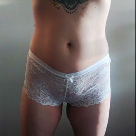 White Lace Panties