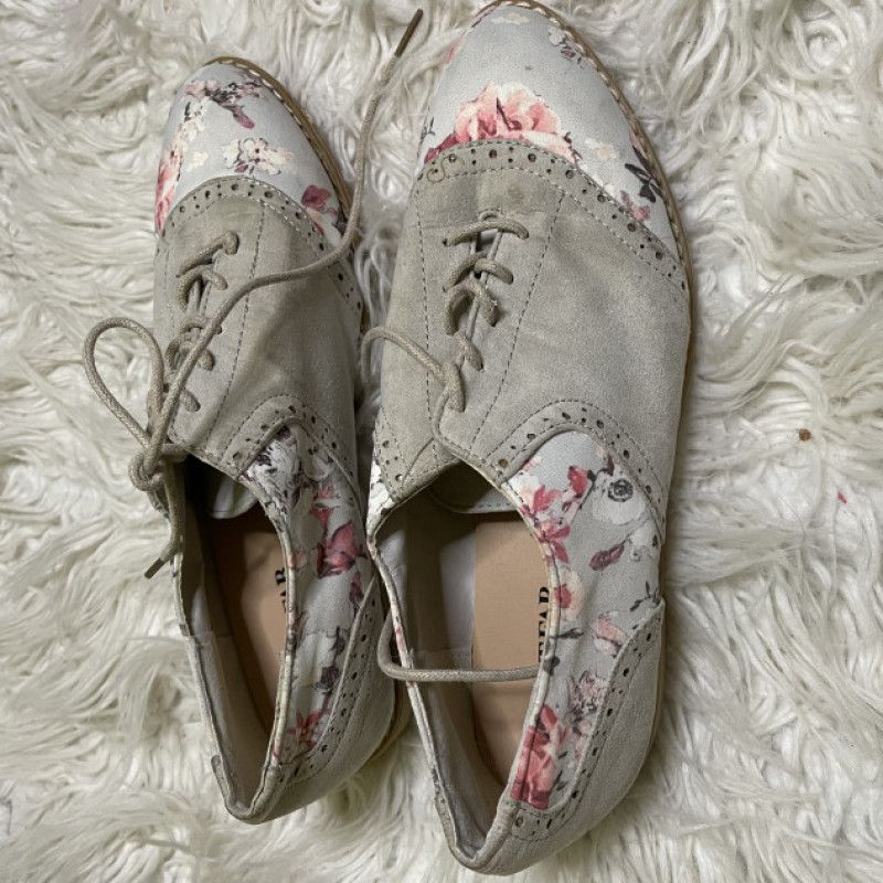 Worn Flower Sneakers