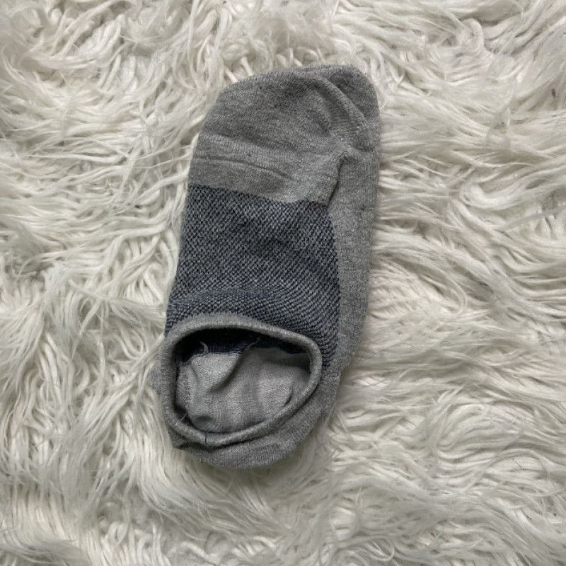 Gray Ankle Socks