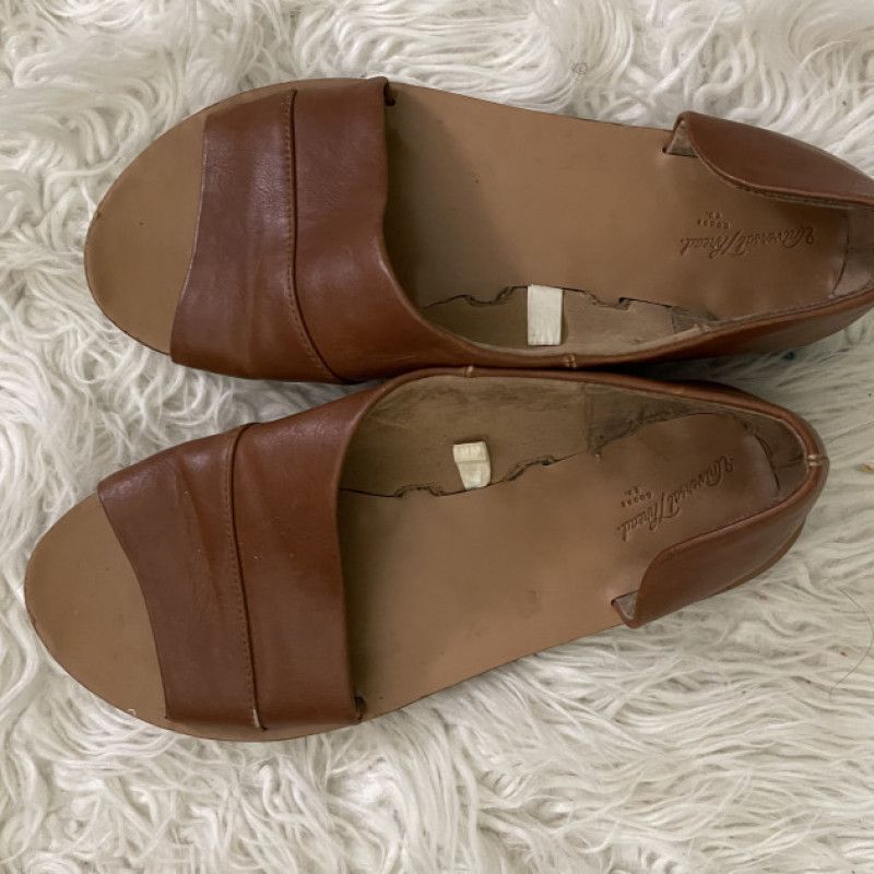 Brown Flat Sandals