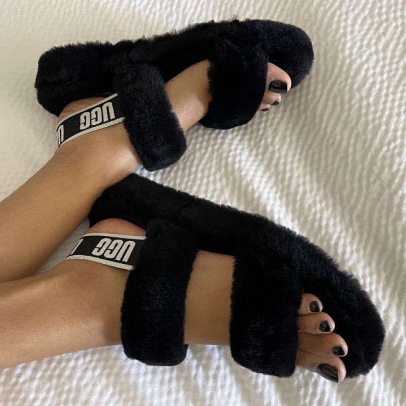 Black UGG Slippers