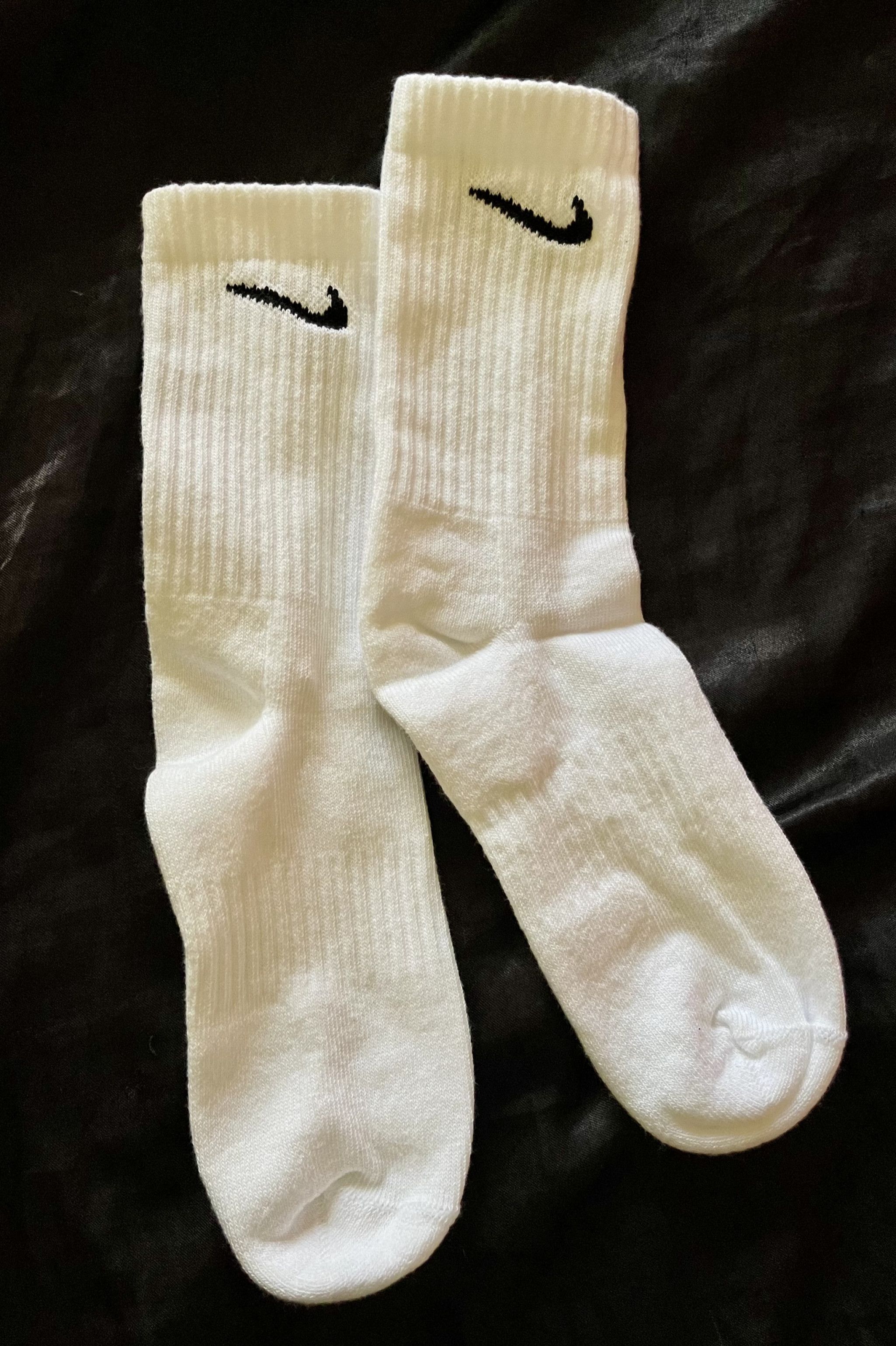 White Nike Socks