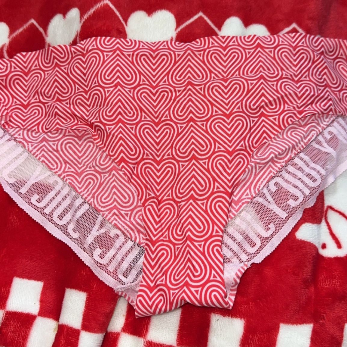 Red Cheeky Juicy Brand Panty