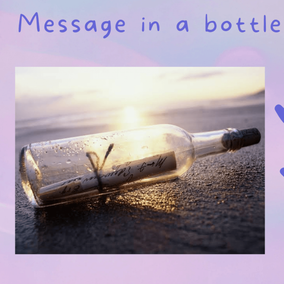 Message in a bottle