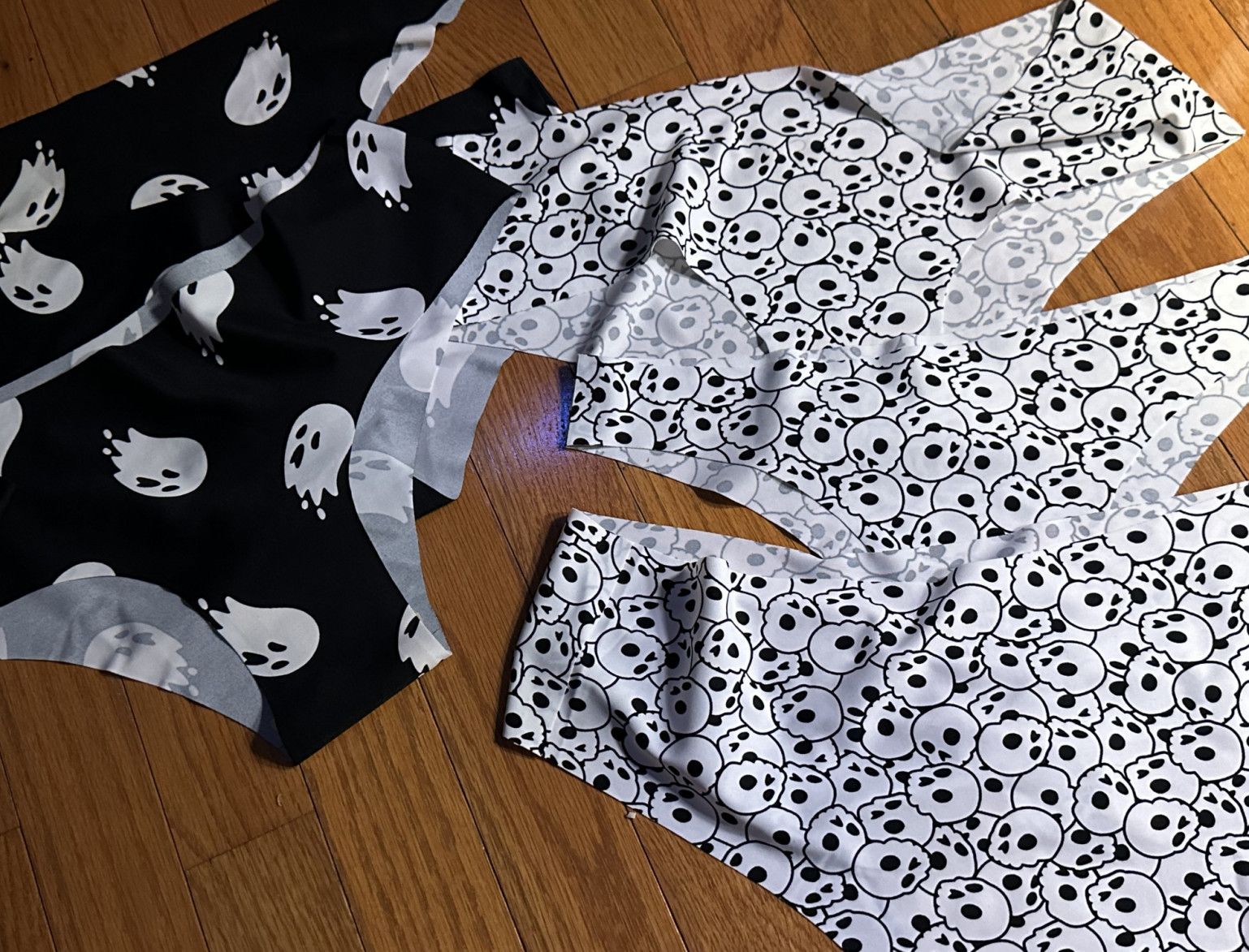 Halloween Ghost and Skull Panty Pack