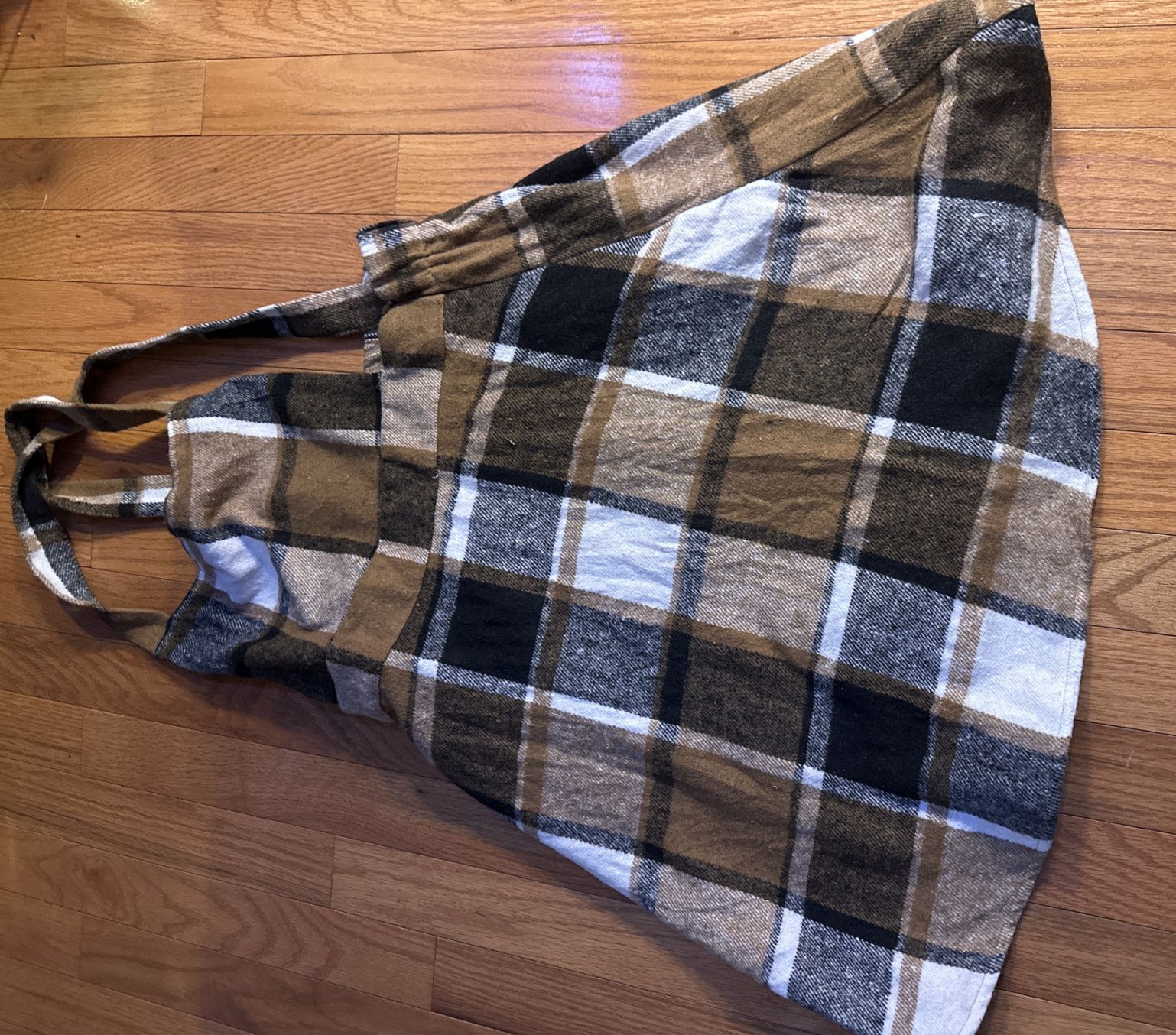 Fall Flannel Jumper