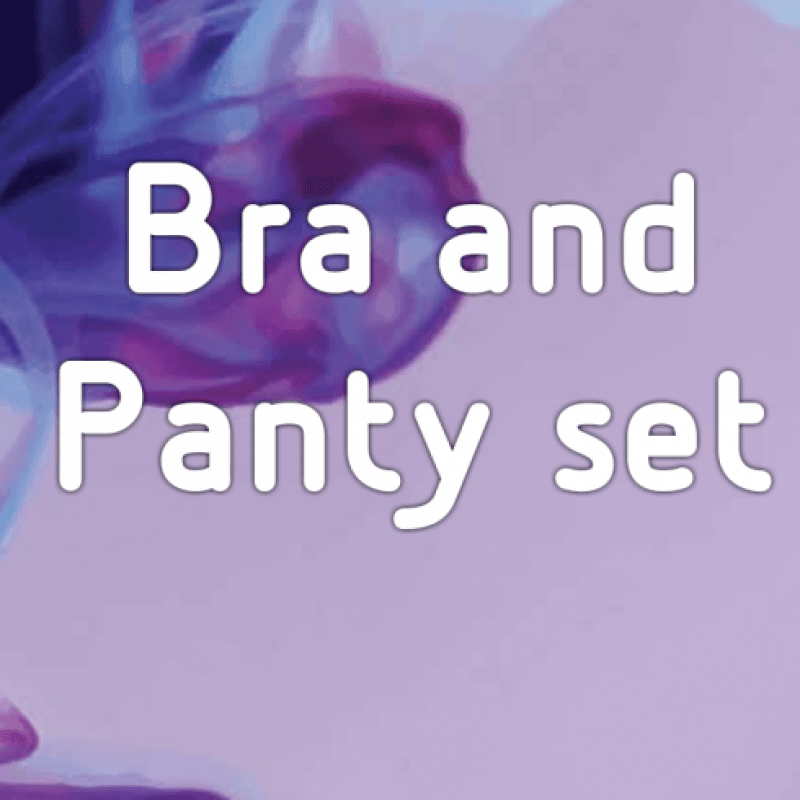 GIFT ME: New bra and panty set